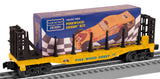 Lionel 6-26654 BOY SCOUTS OF AMERICA O27 FLAT CAR W/PINEWOOD DERBY KIT O SCALE NEW