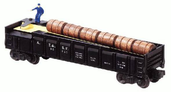 Lionel postwar celebration series 6-26757 3562-1 OPERATING BARREL CAR O SCALE NEW
