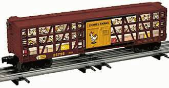 Lionel 6-26796 POULTRY DISPATCH CAR #26796 O SCALE Like New