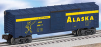 Lionel 6-26817 ALASKA BOXCAR WITH DIESEL TRAINSOUNDS O SCALE Like New