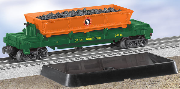 Lionel 6-26846 GREAT NORTHERN COAL DUMP CAR O SCALE NEW