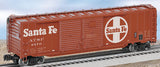 Lionel 6-27218 ATCHISON, TOPEKA, AND SANTA FE DOUBLE-DOOR BOXCARS WITH END DOORS #9870 O SCALE NEW