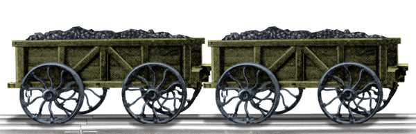 Lionel 6-27426 Stourbridge Lion Anthracite Coal Cars 2-Pack