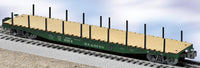 Lionel 6-27512 READING PS-4 FLATCAR W/STAKES #9314 O SCALE NEW