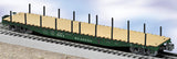 Lionel 6-27512 READING PS-4 FLATCAR W/STAKES #9314 O SCALE NEW