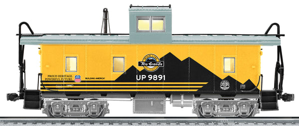 Lionel 6-27624 DENVER & RIO GRANDE WESTERN UP HERITAGE CA-4 CABOOSE O SCALE Like New
