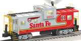 Lionel 6-27634 SANTA FE WARBONNET EXTENDED VISION CABOOSE O SCALE Used Excellent AS IS