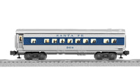 Lionel 6-27775 SANTA FE O27 STREAMLINER BLUE STRIPE COACH #2414 O SCALE NEW