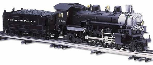 Lionel 6-28071 NORTHERN PACIFIC TMCC SCALE 4-4-2 E-6 ATLANTIC #604 O SCALE Used Excellent Damaged Box