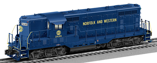 Lionel 6-28592 NORFOLK & WESTERN LEGACY GP7 DIESEL #2446 O SCALE Like New