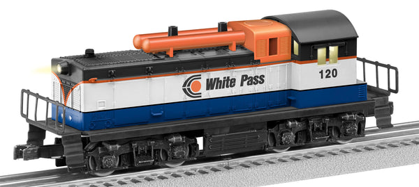 Lionel 6-28594 WHITE PASS & YUKON NW-2 SWITCHER #120 O SCALE NEW