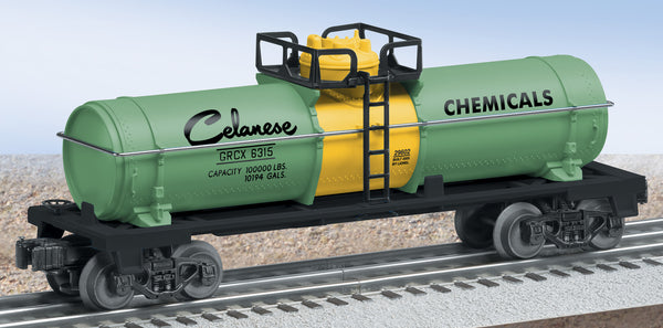 Lionel 6-29602 #6315 CELANESE SINGLE-DOME TANK CAR O SCALE NEW
