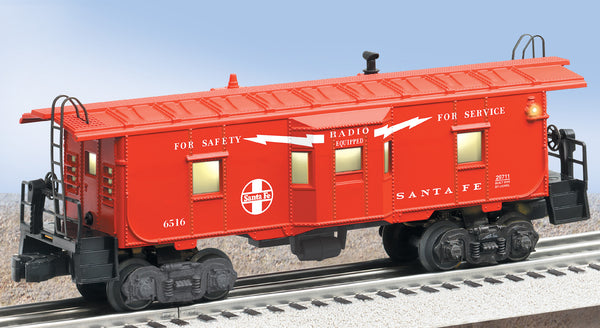 Lionel 6-29711 #6516 SANTA FE BAY WINDOW CABOOSE O SCALE NEW