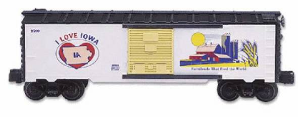 Lionel 6-29902 I LOVE IOWA BOXCAR O SCALE NEW