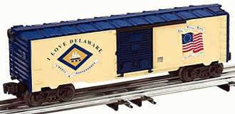 Lionel 6-29908 I LOVE DELAWARE BOXCAR O SCALE NEW