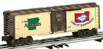 Lionel 6-29915 I LOVE ARKANSAS BOXCAR O SCALE NEW