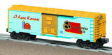 Lionel 6-29923 I LOVE KANSAS BOXCAR O SCALE NEW