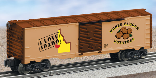 Lionel 6-29929 I LOVE IDAHO BOXCAR O SCALE NEW