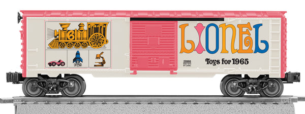 Lionel 6-29965 LIONEL ART BOXCAR 2-PACK (Display) O SCALE NEW