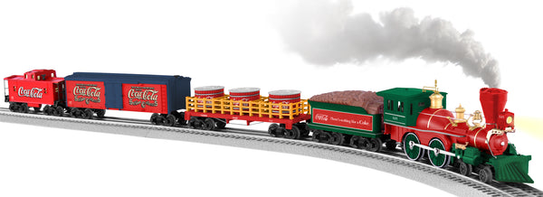 Lionel 6-30166 COCA-COLA&REG; 125TH ANNIVERSARY VINTAGE STEAM SET (4-4-0 GENERAL #125) O SCALE NEW