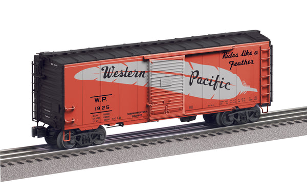 Lionel 6-27277 FEATHER ROUTE  Western Pacific WP PS-2 boxcar  O SCALE NEW