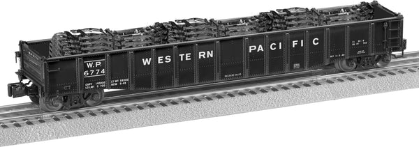 Lionel 6-27843 Western Pacific PS-5 gondola O SCALE NEW