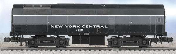 Lionel 6-34520 NEW YORK CENTRAL NON-POWERED SHARKNOSE DIESEL B-UNIT #3818 O SCALE Like New