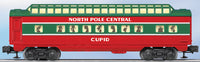 Lionel 6-35134 NORTH POLE CENTRAL O27 STREAMLINED FULL VISTA DOME "CUPID" O SCALE NEW limited