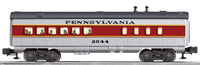 Lionel 6-35167 PENNSYLVANIA FLYER O27 STREAMLINED DINER #2044 O SCALE NEW