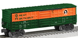 Lionel 6-36191 GREAT NORTHERN WAFFLE-SIDED BOXCAR O SCALE Like New