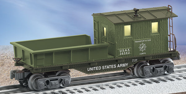 Lionel 6-36562 Transportation Corp. US ARmy work caboose