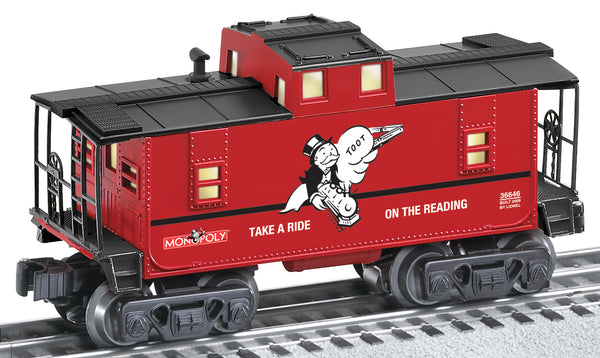 Lionel 6-36646 Monopoly Caboose Road Number: None O SCALE NEW