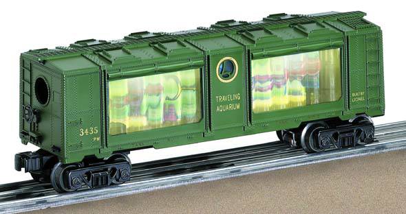 Lionel 6-36731 #3435 MOTORIZED AQUARIUM CAR O SCALE Like New