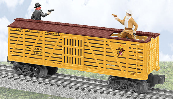 Lionel 6-36856 WESTERN & ATLANTIC SHERIFF AND OUTLAW CAR O SCALE Used Excellent
