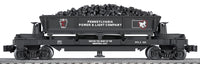 Lionel 6-36897 PENNSYLVANIA POWER & LIGHT COAL DUMP CAR O SCALE NEW
