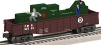 Lionel 6-37084 PENNSYLVANIA COP AND HOBO ANIMATED GONDOLA O SCALE NEW