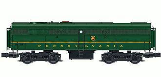 Lionel 6-38160 Pennsylvania Railroad PRR ALCO FB-2 (NON-POWERED) #9620-B  Green Single Stripe