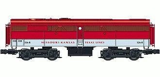 Lionel 6-38161 Missouri, Kansas, & Texas Alco FB-2 (Non-Powered) #326-B O SCALE NEW
