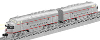 Lionel 6-38597 BURLINGTON LEGACY SCALE F-3 A-A DIESELS (PWR #9962-A & DMY #9962-C) O SCALE Used Excellent limited