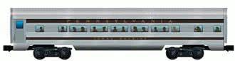 Lionel 6-39198 PWC PENNSYLVANIA "CONGRESSIONAL" ALUMINUM STREAMLINED STATIONSOUNDS DINER "JOHNS HOPKINS" O SCALE NEW