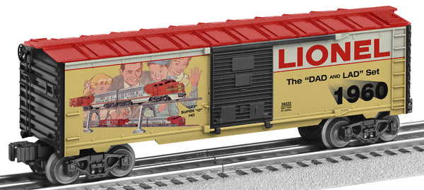 Lionel 6-39321 LIONEL ART BOXCAR 2-PACK O SCALE NEW