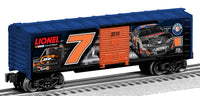 Lionel 6-39348 LIONEL NASCAR COLLECTABLES BOXCAR #7 O SCALE NEW