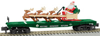 Lionel 6-48571 FLATCAR WITH SANTA'S SLEIGH S SCALE NEW