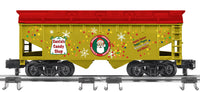 Lionel 6-48632 SANTA'S CANDY SHOP 2-BAY COVERED HOPPER S SCALE NEW