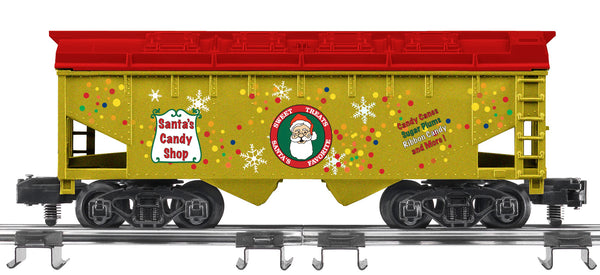 Lionel 6-48632 SANTA'S CANDY SHOP 2-BAY COVERED HOPPER S SCALE NEW