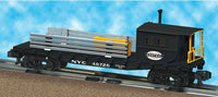 Lionel AMERICAN FLYER 6-48726 NEW YORK CENTRAL BOOM CAR S SCALE NEW