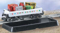 Lionel 6-49025 AMERICAN FLYER DUMP CAR WITH PRESENTS S SCALE NEW