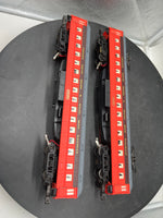 K-Line K-2701A CHICAGO SOUTH SHORE SOUTH BEND INTERURBAN CAR SET  O SCALE NEW