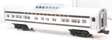 MTH 20-80002E-c Aluminum Pennsylvania Dome Observation Car O SCALE Like New