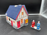 Department 56 5128-4 Original Snow Village Service Station Building  Used Excellent